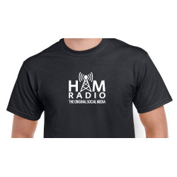 T-Shirt: "HAM RADIO The Original Social Media"