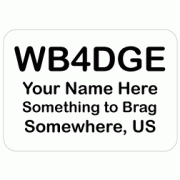 Large Basic Badge
