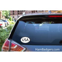 Decal: USA Oval