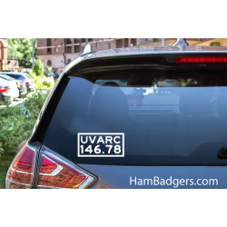 Decal: UVARC 146.78