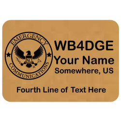 Large Badge with YOUR LOGO