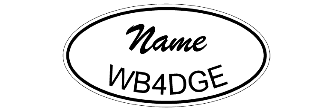 Medium Vintage Badge