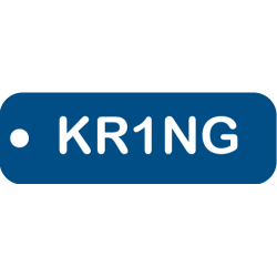 Key Ring with Custom Call Sign